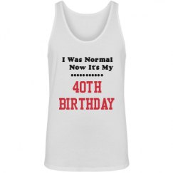 Unisex Jersey Tank Top