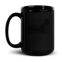 15oz Black Glossy Mug