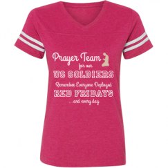 Ladies Relaxed Fit Vintage Sports Tee