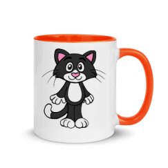 11oz Ceramic Mug with Color Inside