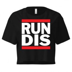 Ladies Festival Cali Crop Top Tee