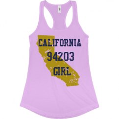 Ladies Slim Fit Racerback Tank Top