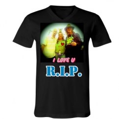 Unisex V-Neck Jersey Tee