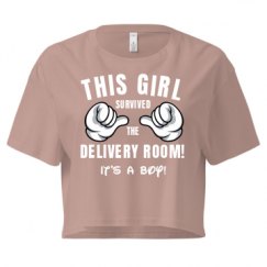 Ladies Festival Cali Crop Top Tee