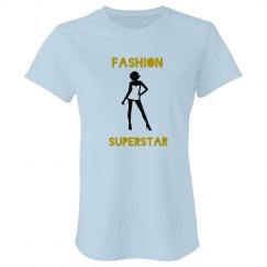 Fashion superstar tshirt