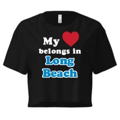 Ladies Festival Cali Crop Top Tee