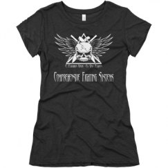 Ladies Slim Fit Super Soft Triblend Tee