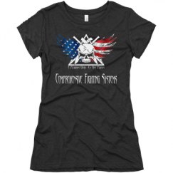 Ladies Slim Fit Super Soft Triblend Tee