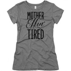 Ladies Slim Fit Super Soft Triblend Tee