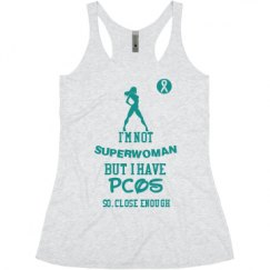 Ladies Slim Fit Super Soft Racerback Triblend Tank