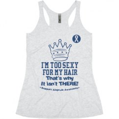 Ladies Slim Fit Super Soft Racerback Triblend Tank