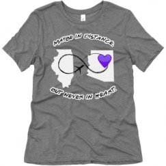 Ladies Relaxed Fit Super Soft Triblend Tee