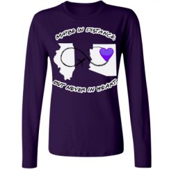 Ladies Relaxed Fit Basic Long Sleeve Tee