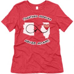 Ladies Relaxed Fit Super Soft Triblend Tee