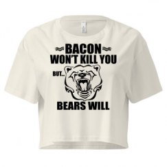 Ladies Festival Cali Crop Top Tee