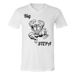 Unisex V-Neck Jersey Tee