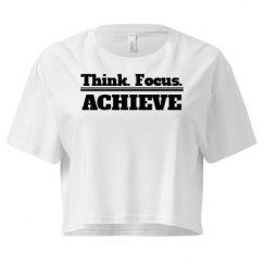 Ladies Festival Cali Crop Top Tee