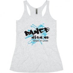 Ladies Slim Fit Super Soft Racerback Triblend Tank