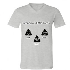 Unisex V-Neck Jersey Tee