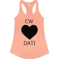 Ladies Slim Fit Racerback Tank Top