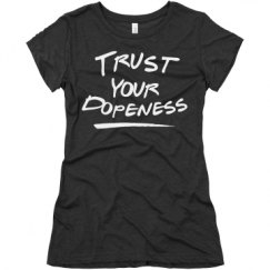 Ladies Slim Fit Super Soft Triblend Tee