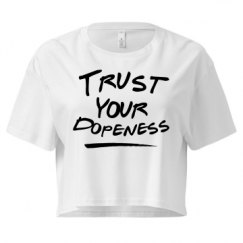 Ladies Festival Cali Crop Top Tee