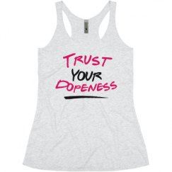 Ladies Slim Fit Super Soft Racerback Triblend Tank