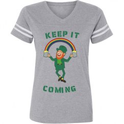 Ladies Relaxed Fit Vintage Sports Tee