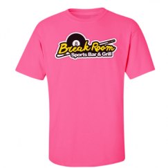 Unisex Ultra Cotton Safety Neon Crewneck Tee