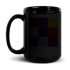 15oz Black Glossy Mug