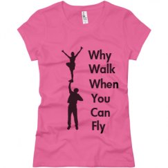 Ladies Slim Fit Basic Promo Jersey Tee