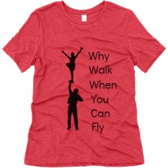 Ladies Relaxed Fit Super Soft Triblend Tee