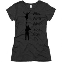 Ladies Slim Fit Super Soft Triblend Tee