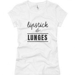 Ladies Slim Fit Basic Promo Jersey Tee