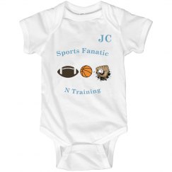 j3 sports onesie 