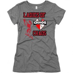 Ladies Slim Fit Super Soft Triblend Tee