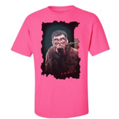 Unisex Ultra Cotton Safety Neon Crewneck Tee