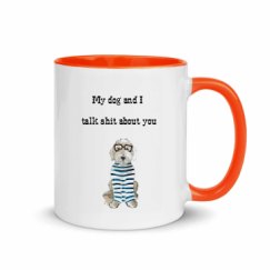 11oz Ceramic Mug with Color Inside