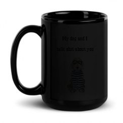 15oz Black Glossy Mug