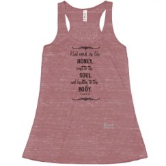 Ladies Flowy Racerback Tank