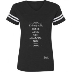 Ladies Relaxed Fit Vintage Sports Tee