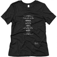 Ladies Relaxed Fit Super Soft Triblend Tee