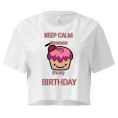 Ladies Festival Cali Crop Top Tee