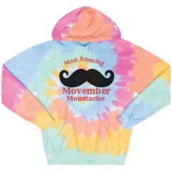 Unisex Tie-Dye Fleece Hoodie