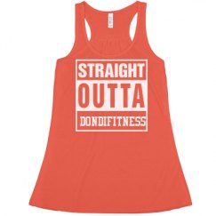Ladies Flowy Racerback Tank