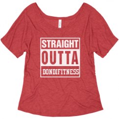 Ladies Flowy Slouchy Tee