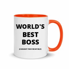 11oz Ceramic Mug with Color Inside