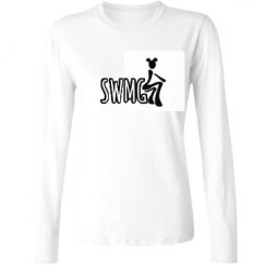 Ladies Relaxed Fit Basic Long Sleeve Tee