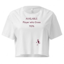 Ladies Festival Cali Crop Top Tee