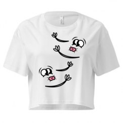 Ladies Festival Cali Crop Top Tee